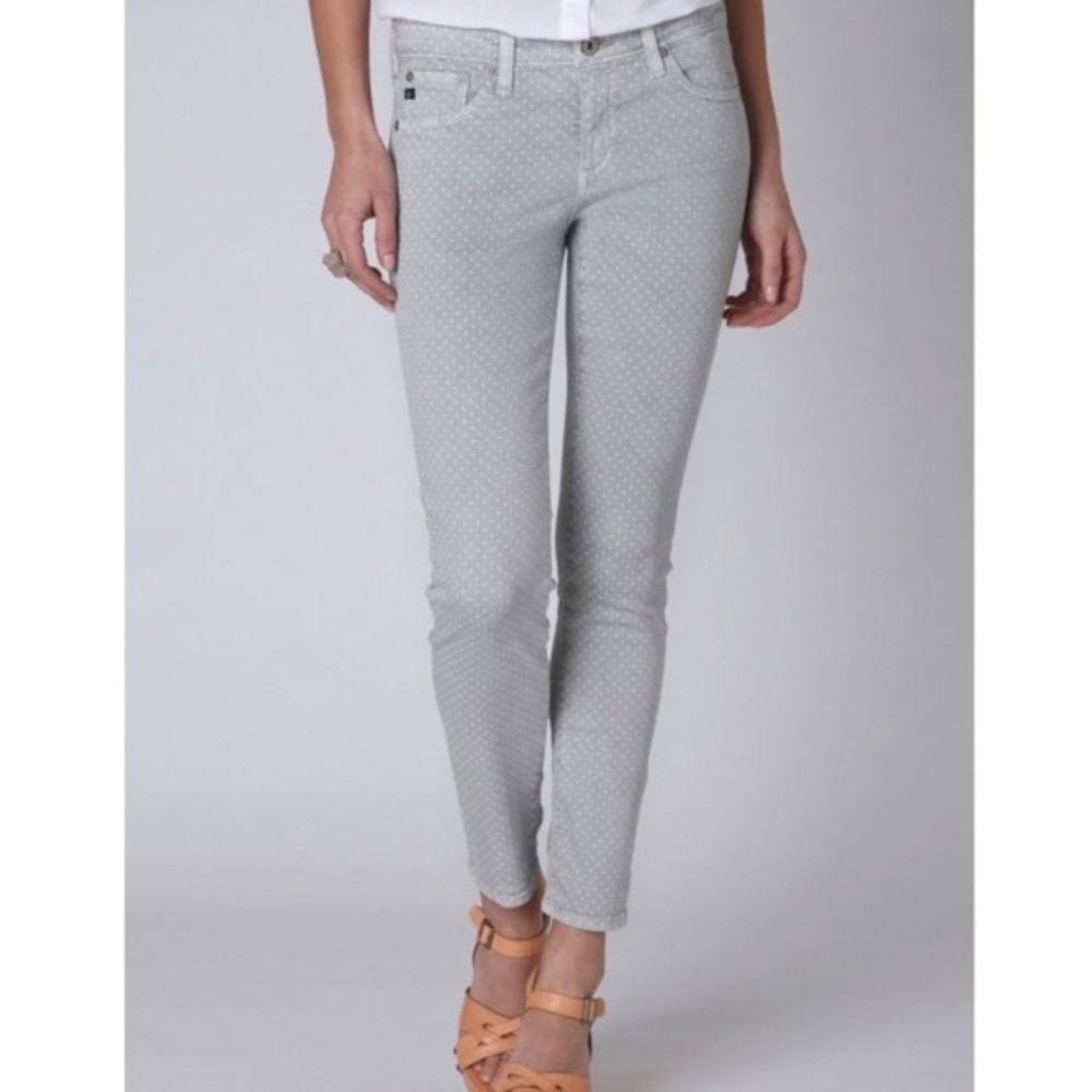Anthropologie AG Stevie Polka Dot Ankle